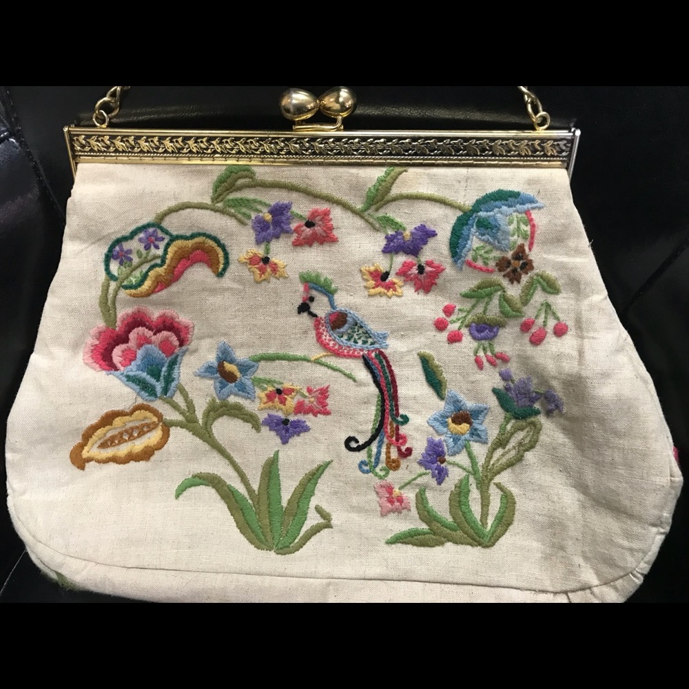 Vintage Stitched Purse